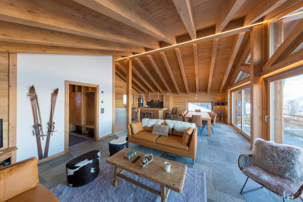 Oak Tree Chalet - On The Ski Slope - Luxury! Nendaz Exteriér fotografie