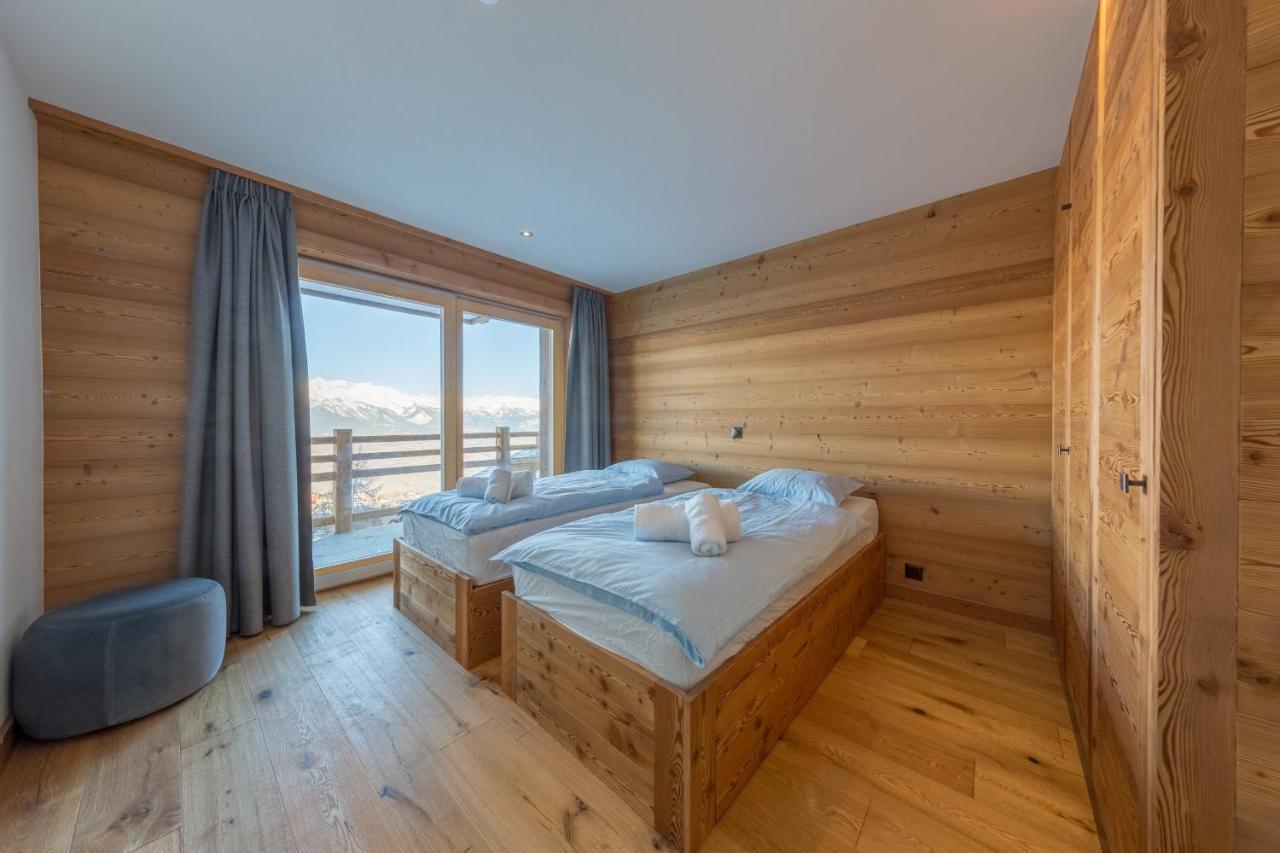 Oak Tree Chalet - On The Ski Slope - Luxury! Nendaz Exteriér fotografie